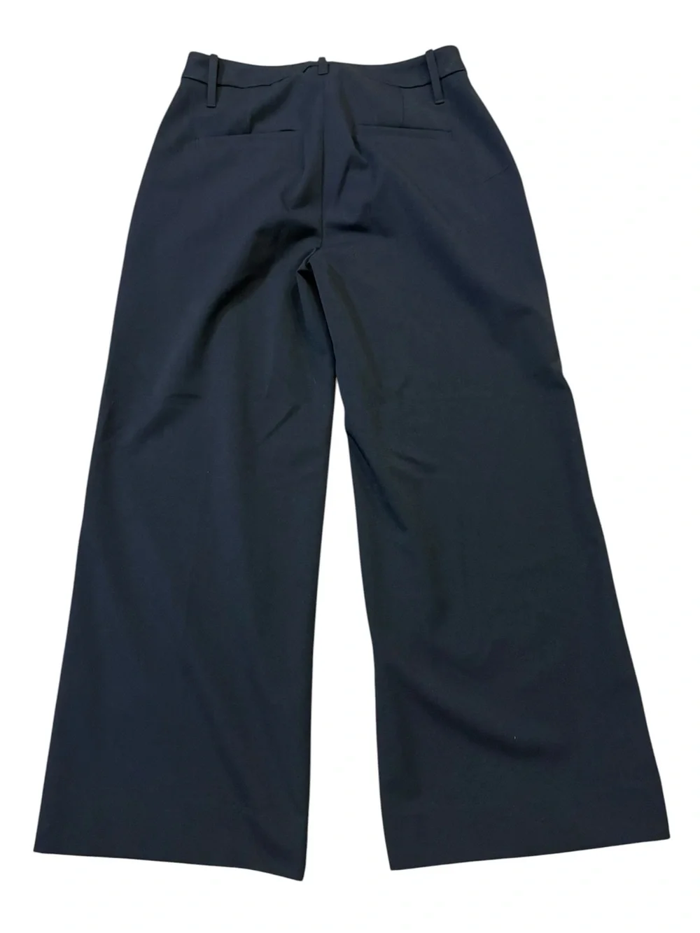 Banana Republic Black Wide Leg Cropped Trousers.  Size 4